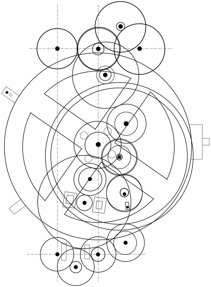 Схема механизма. Фото: Wikimedia Commons